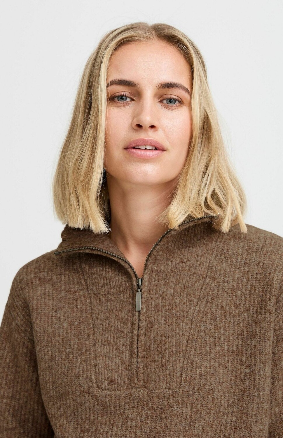 

Толстовка ASTRA ZIPPER ROLL NECK PULLOVER PULZ, коричневый