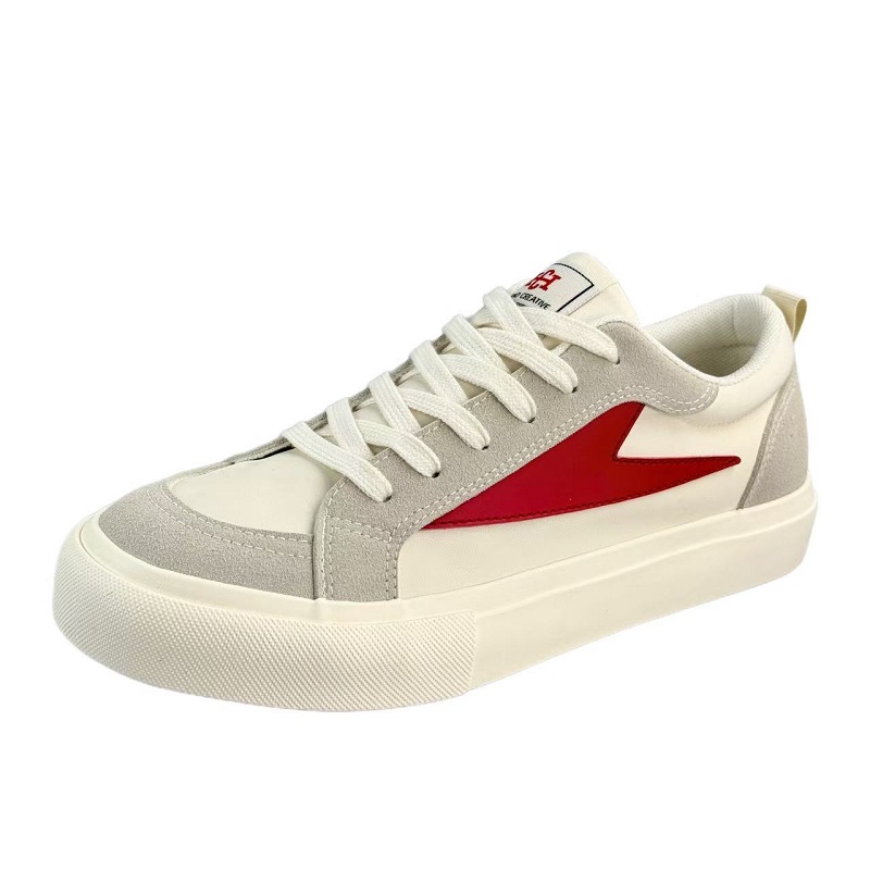 

VAEL Мужские низкие скейтерские кеды бежевые, цвет Beige