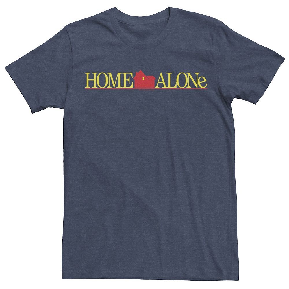 

Мужская классическая футболка с логотипом Home Alone Licensed Character, цвет Navy Heather