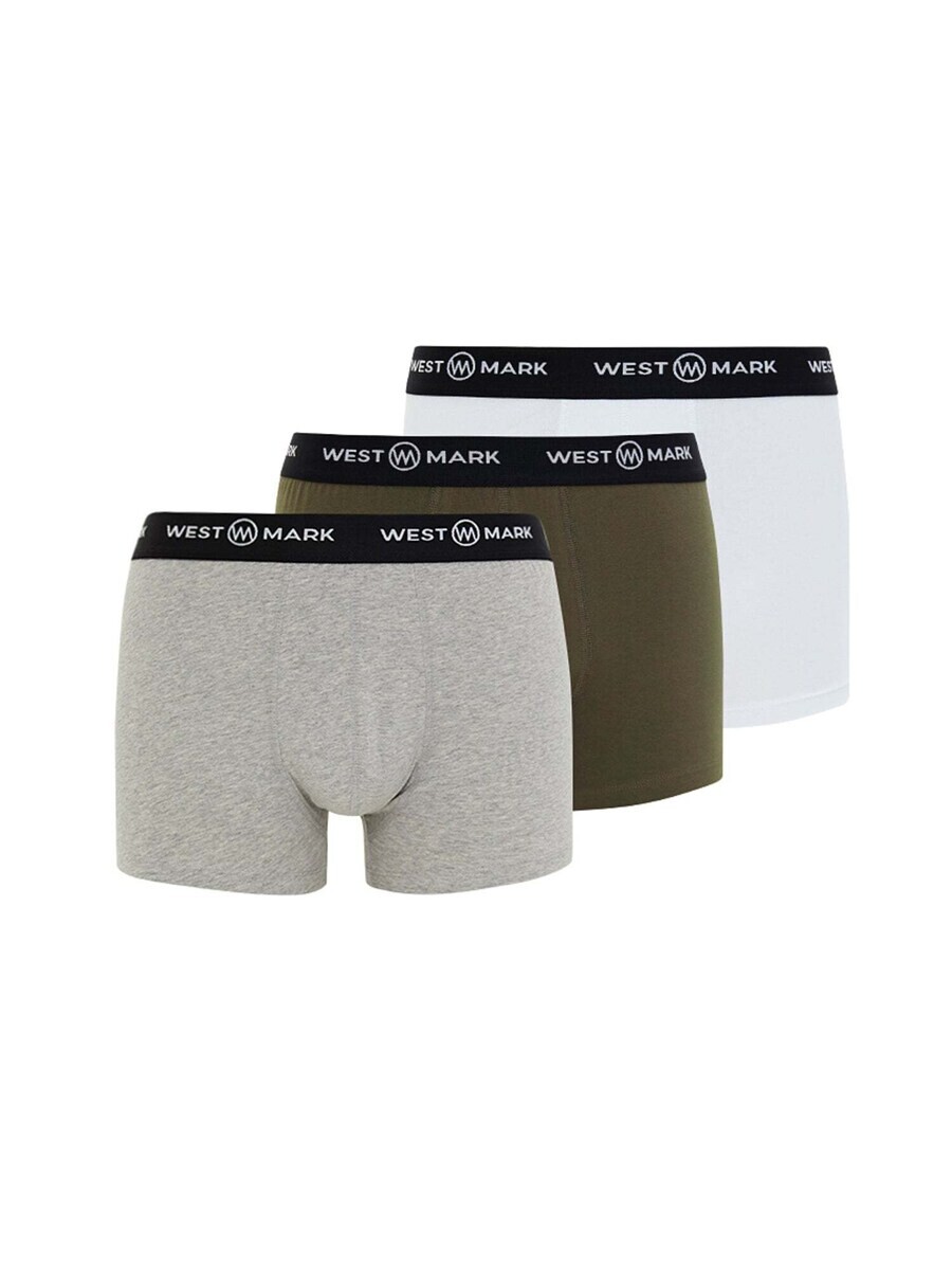 

Трусы WESTMARK LONDON Boxer shorts, цвет mottled grey/khaki/white