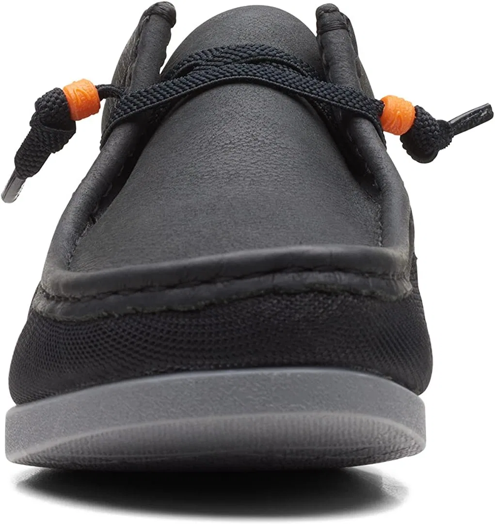 Оксфорды мужские Clarks, черный текстиль — фото 4