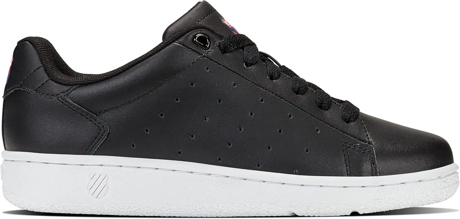 Мужские классические кроссовки K-Swiss Classic PF, Black White — фото 2