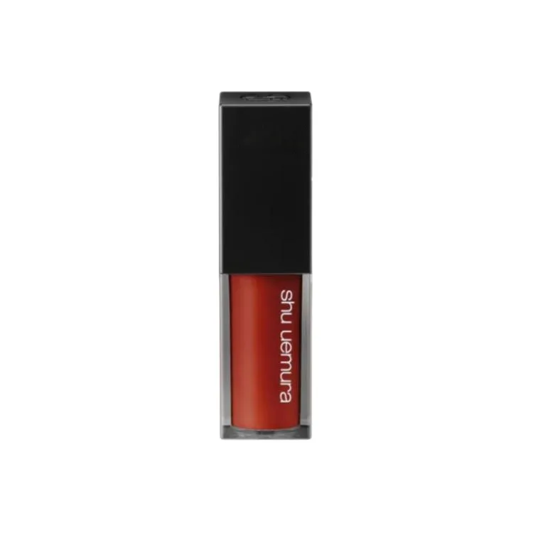 Shu Uemura Блеск для губ шелковистый оттенок нюд питательный стойкий 5,6 г подарок на день рождения, #OR599 Red Nightfall