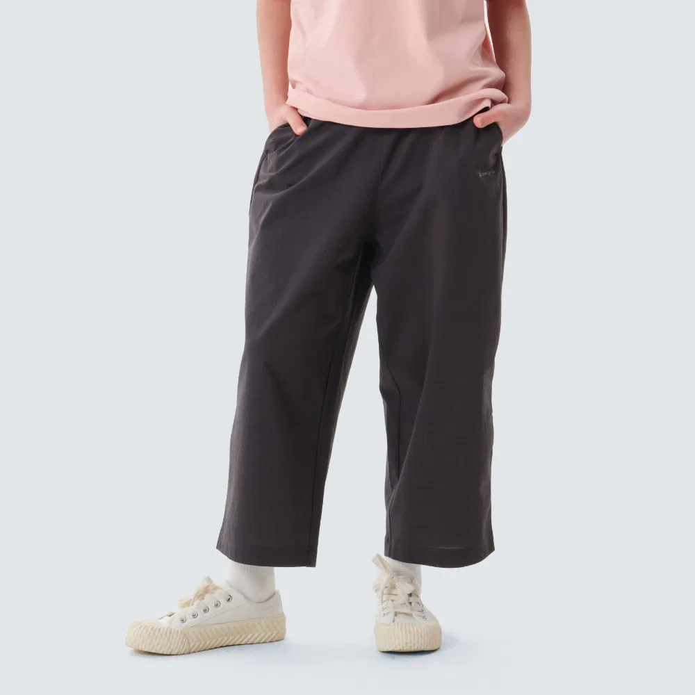 Детские быстросохнущие брюки Snowpeak Apparel Kids Air Quick Dry, угольно-серые