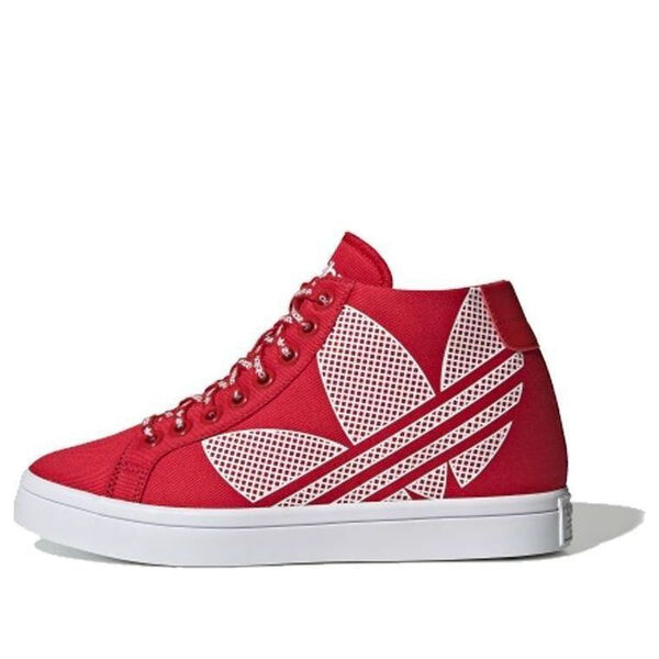 

Кроссовки оригиналы courtvantage каблук логотип Adidas, красный