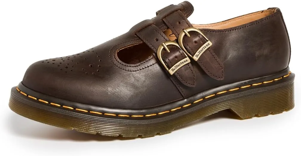 

Женские ботинки Dr. Martens 8065 Mary Jane, темно-коричневый