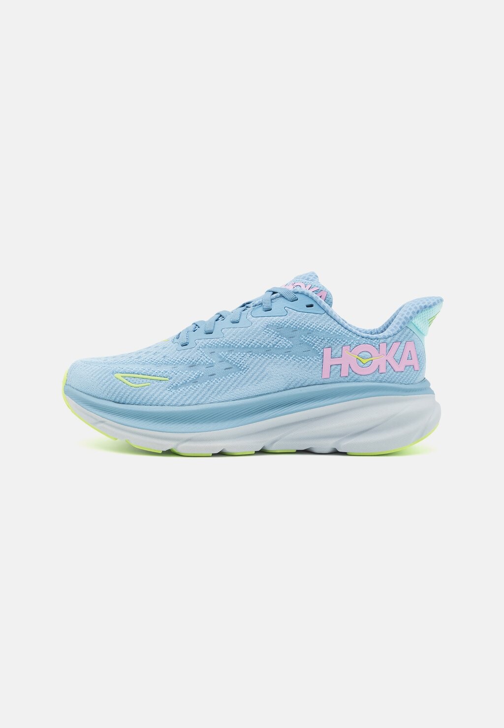 

Кроссовки нейтрального цвета CLIFTON 9 HOKA, цвет dusk/pink twilight