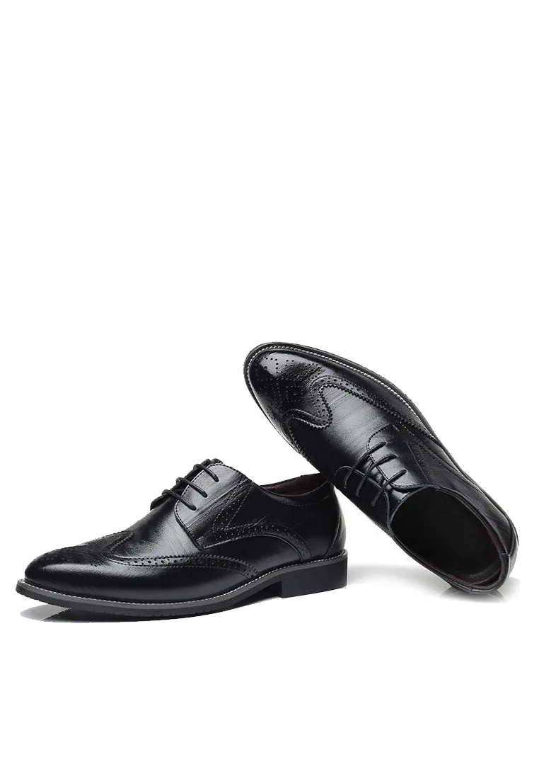 Туфли оксфордские классические, кожа, модель MC7196 Twenty Eight Shoes, черный — фото 4