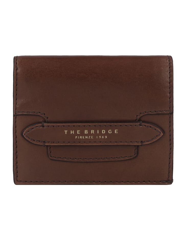 

Кошелек The Bridge Lucrezia Geldbörse RFID Schutz Leder 11 cm, цвет marrone