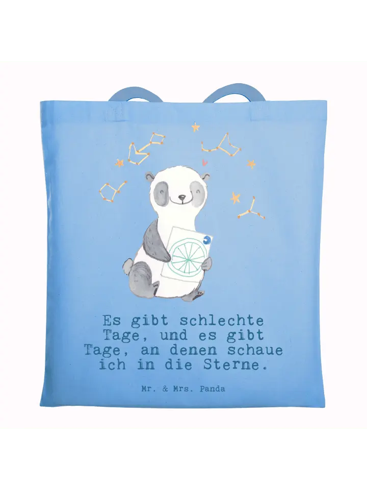 

Сумка для переноски Mr & Mrs Panda Panda Astrologie, небесно-синий