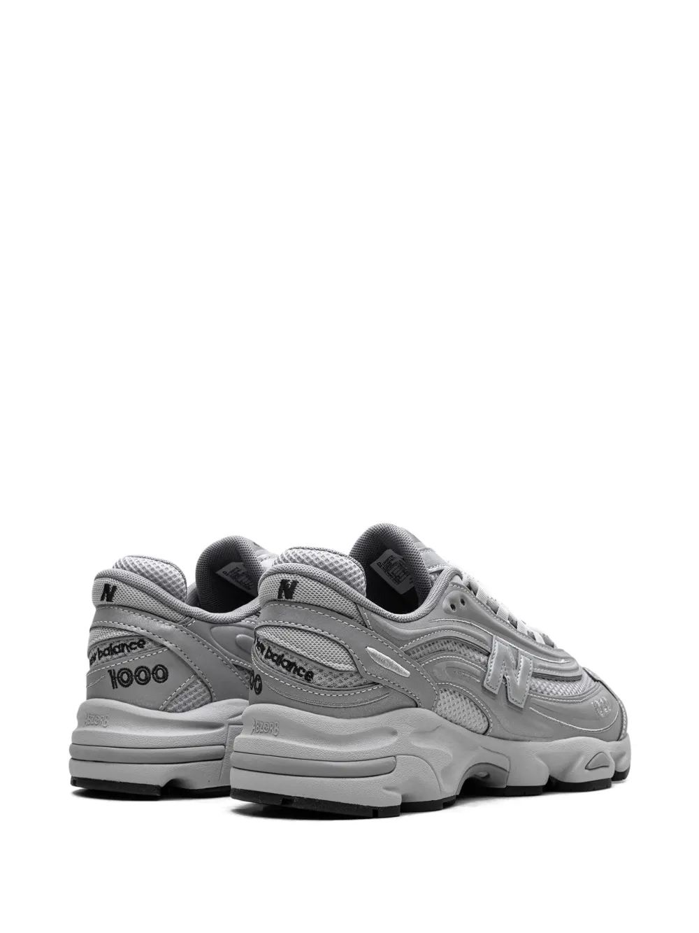 Кроссовки 1000 Reflective Pack - Raincloud NEW BALANCE, серебяный — фото 3