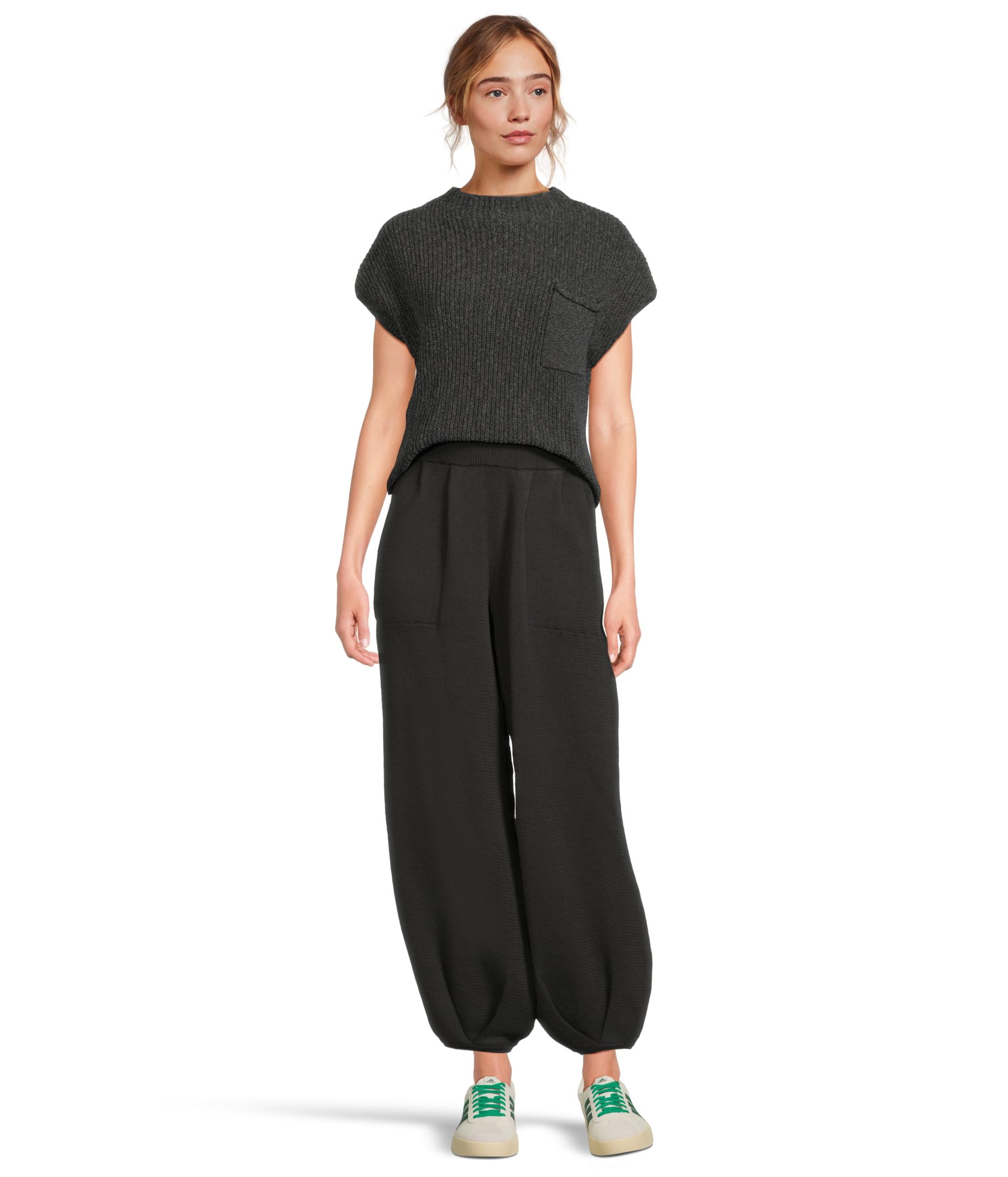 

Свитер Free People Freya Sweater Set, Black Charcoal Combo