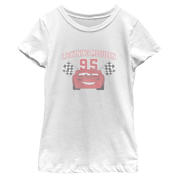 

Футболка с принтом Pixar Cars Lightning Mcqueen 95 для девочек 7-16 лет Disney