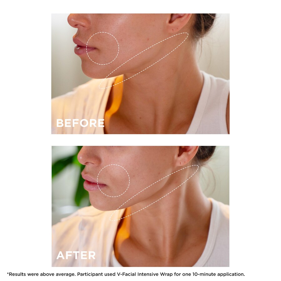 Маска для лица Clarins — V-Facial Мгновенное снятие отеков с лица, 74 мл — фото 3