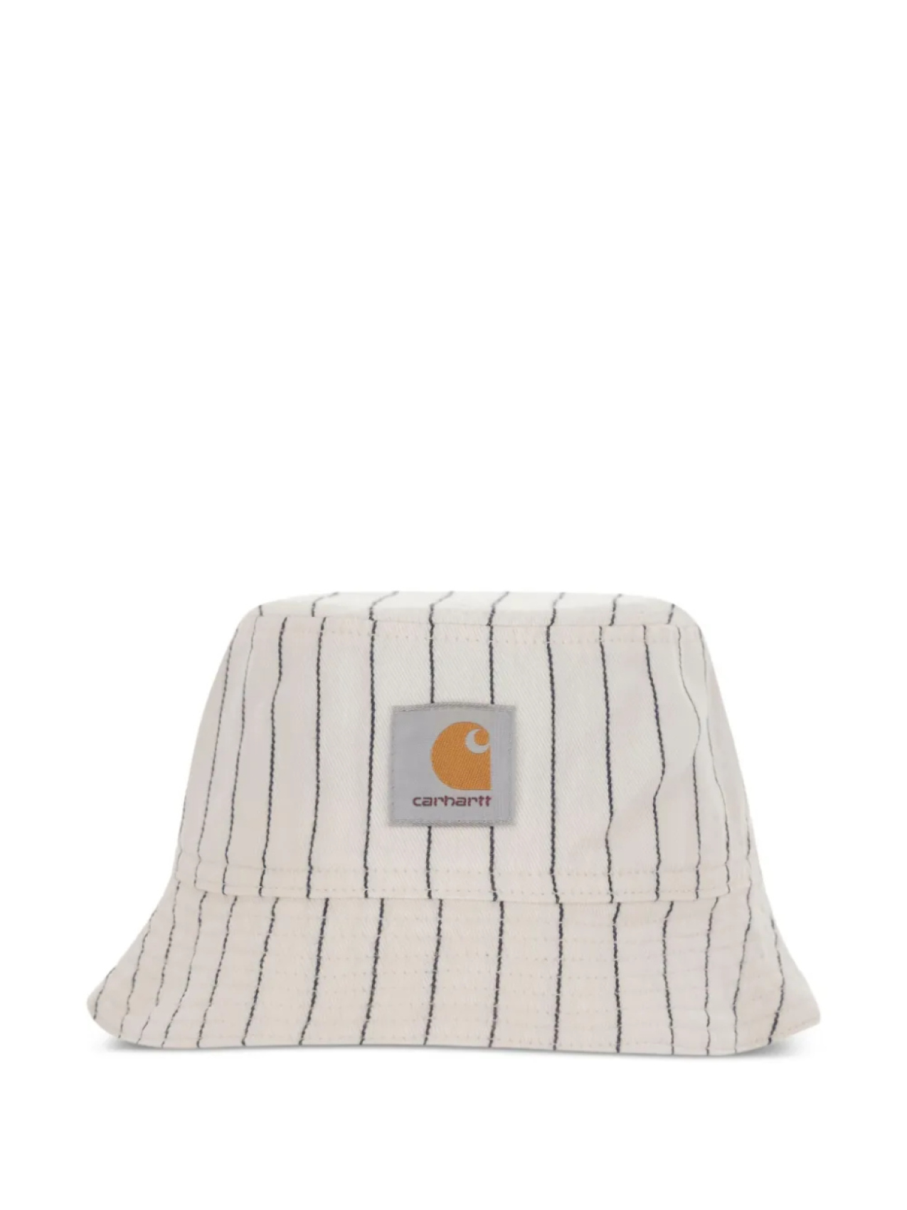 

Полосатая хлопковая шляпа-ведро Carhartt WIP, белый