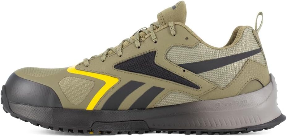 Мужские оксфорды Reebok Work Lavante Trail 2 с композитным носком, зеленый — фото 4