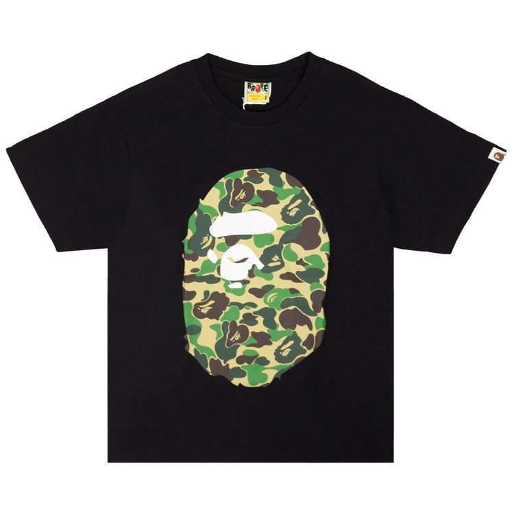 

Футболка BAPE ABC Camo Big Ape Head Tee, Black/Green