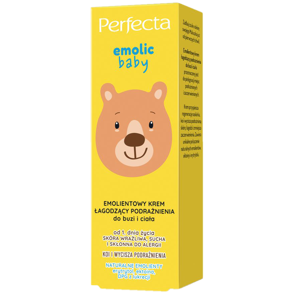 Крем для лица Perfecta — Смягчающий успокаивающий и тела, Emolic baby, 20 мл — фото 3