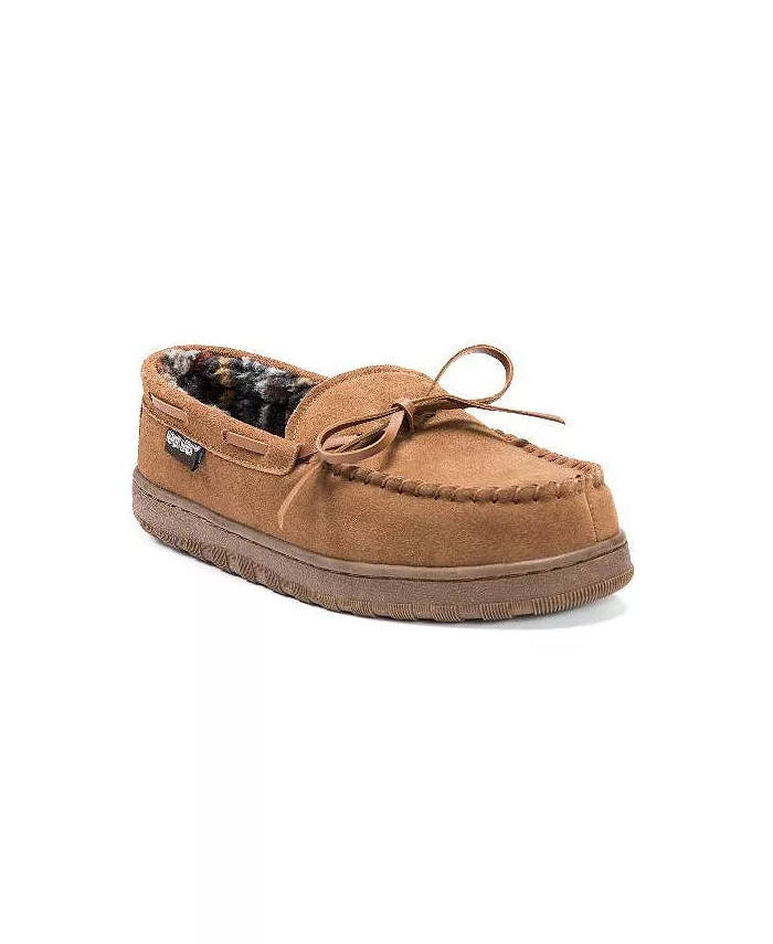 

Мужские мокасины-тапочки Paul Printed из берберской замши MUK LUKS, коричневый/бежевый