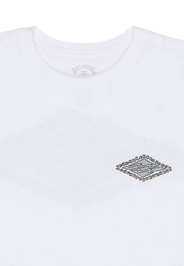 Футболка Billabong Crayon Wave T-Shirt für Jungen 8 16 EBBZT00222 Print T-Shirt, белый — фото 3