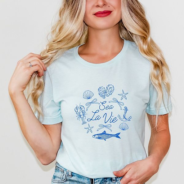 

Футболка с коротким рукавом Sea la vie collage Simply Sage Market, Ice Blue, Зеленый, Футболка с коротким рукавом Sea la vie collage Simply Sage Market, Ice Blue