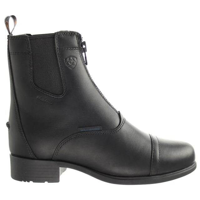 Женские ботинки Ariat Bromont на молнии кожаные, черный
