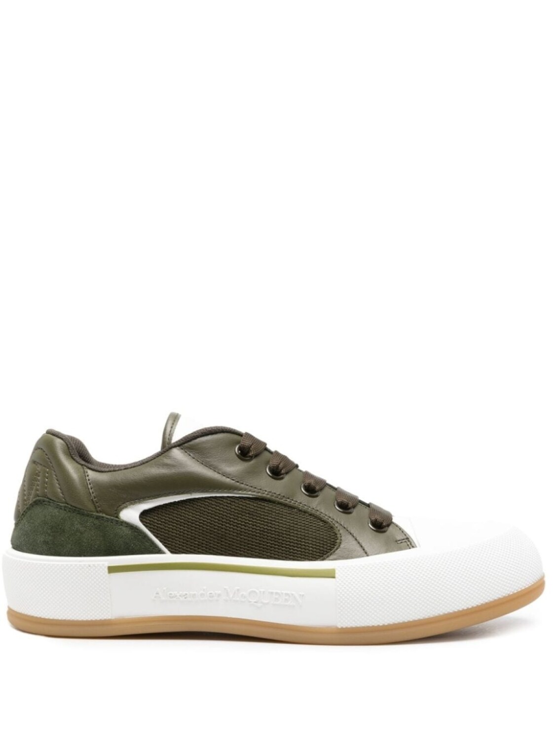 

Alexander McQueen кеды Deck Plimsoll, зеленый