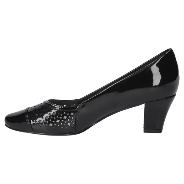 Туфли-лодочки женские Neva Comfort Easy Street, цвет black patent — фото 3