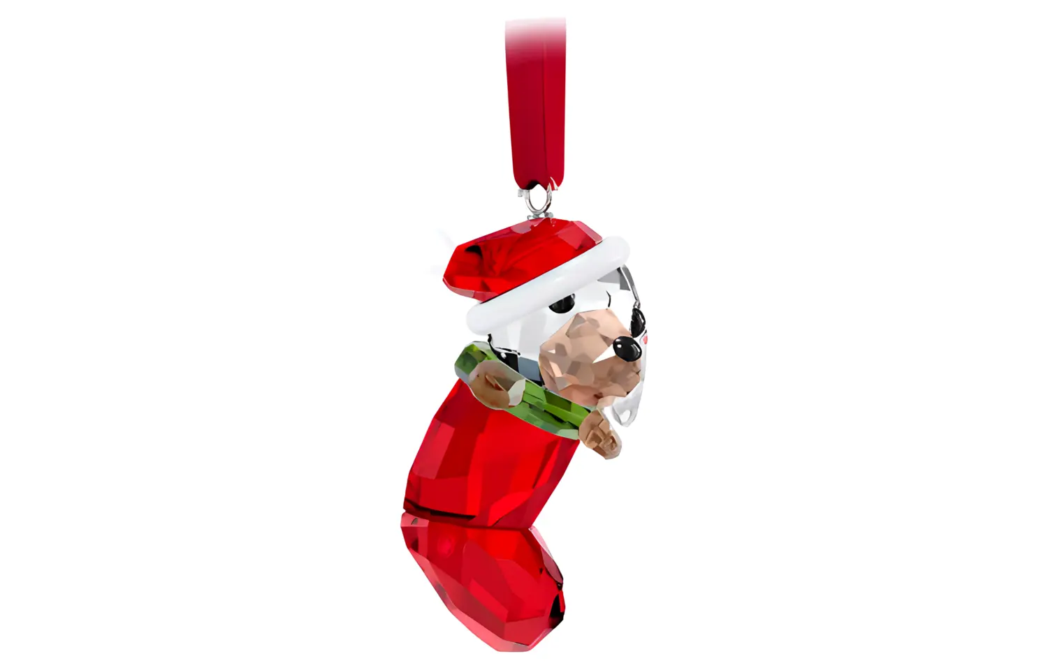

Swarovski Кулон "Новогоднее настроение" унисекс красный, Red