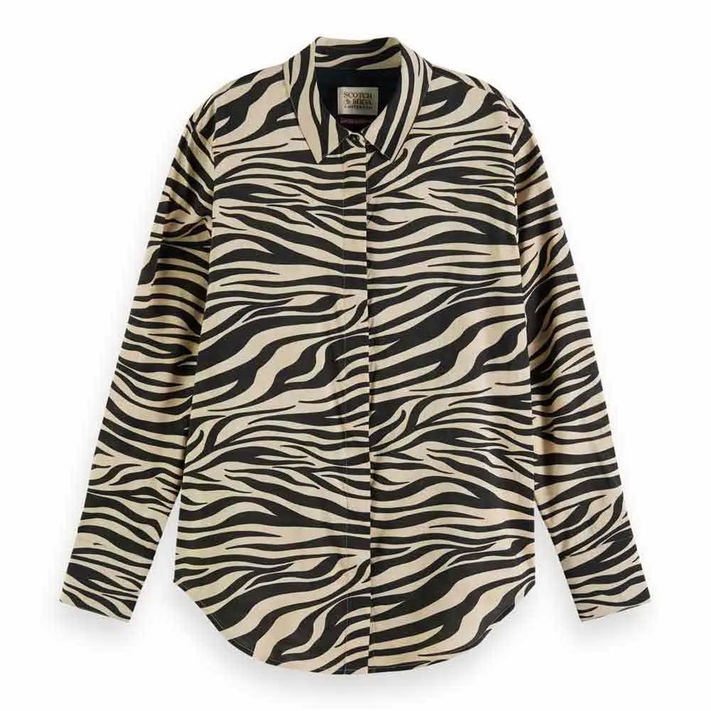 

Рубашка с длинным рукавом Scotch & Soda 176324, коричневый