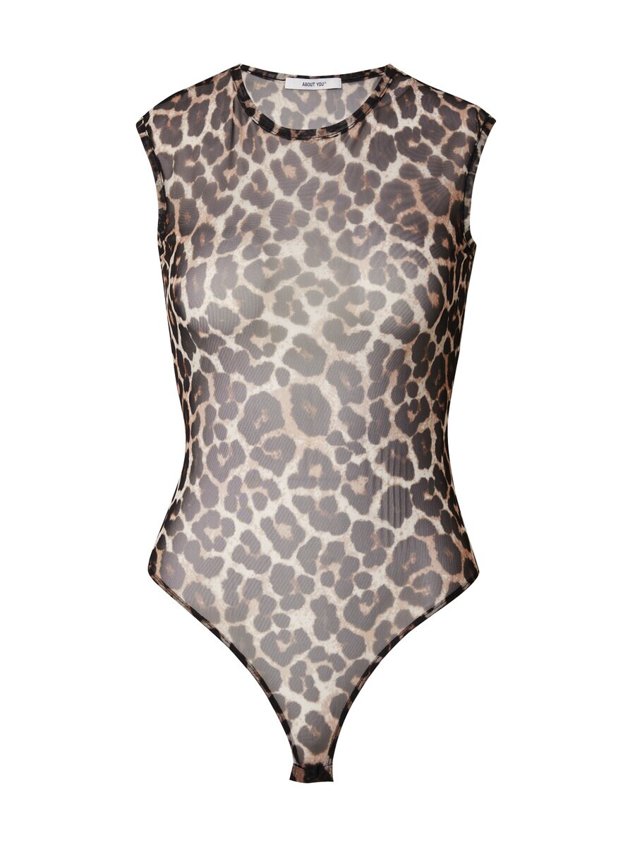 

Классический топ ABOUT YOU Shirt Bodysuit Josy, цвет beige/brown