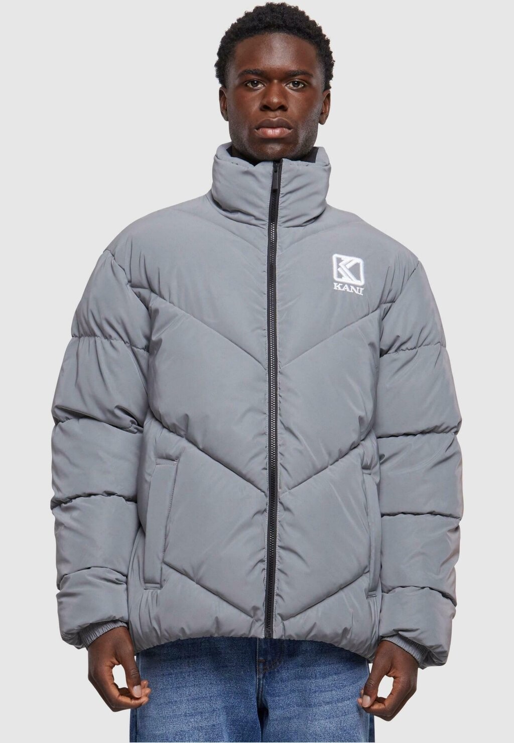 

Куртка Karl Kani DAMEN, цвет silver reflective