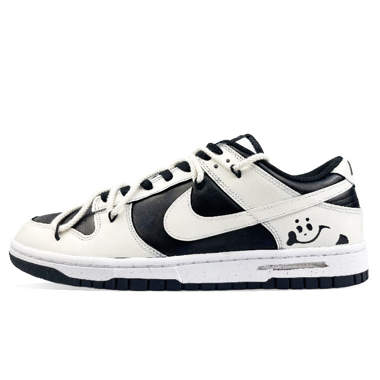 

Кроссовки Nike Dunk Skateboard Shoes Unisex Low-Top White, черный