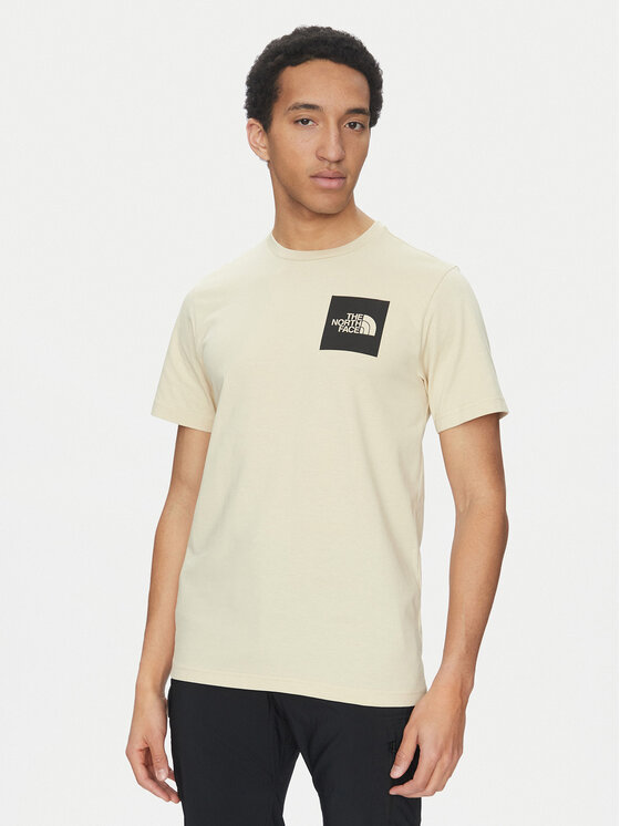 

Футболка обычного кроя Fine NF0A8A6M The North Face, бежевый