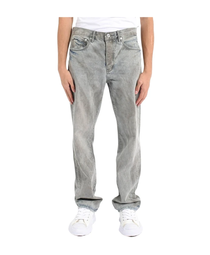 

Джинсы прямого кроя P011 Purple Brand, синий