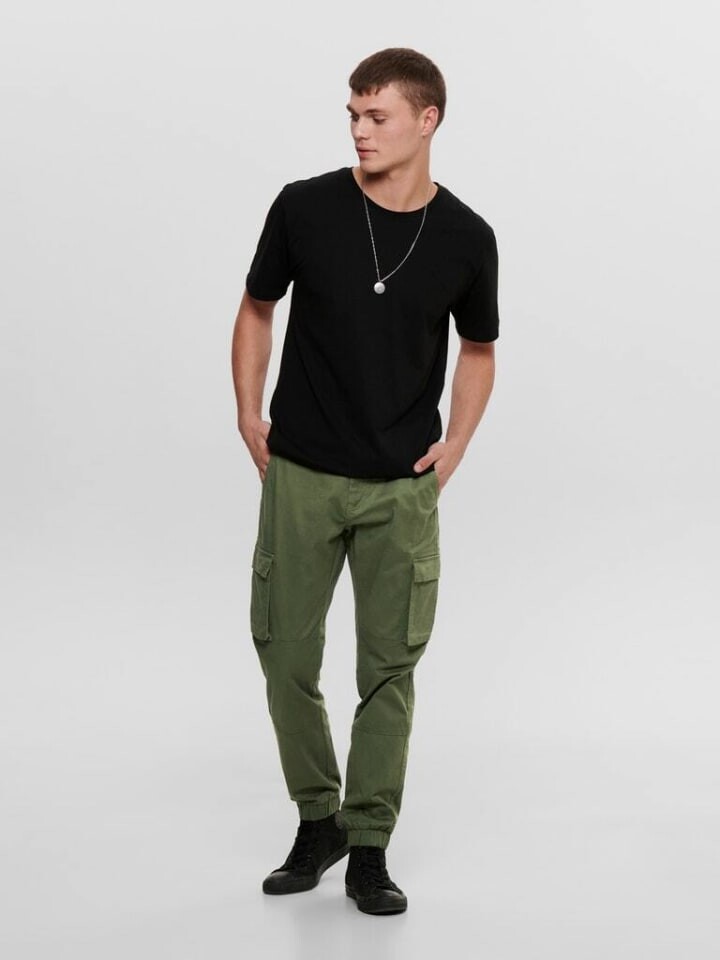 

Тканевые брюки Only&Sons Hose, цвет Olive Night