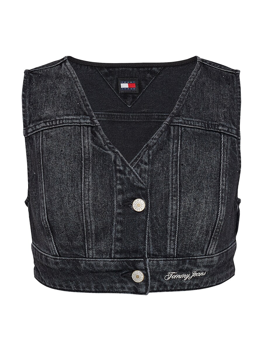 

Жилет Tommy Jeans, черный деним