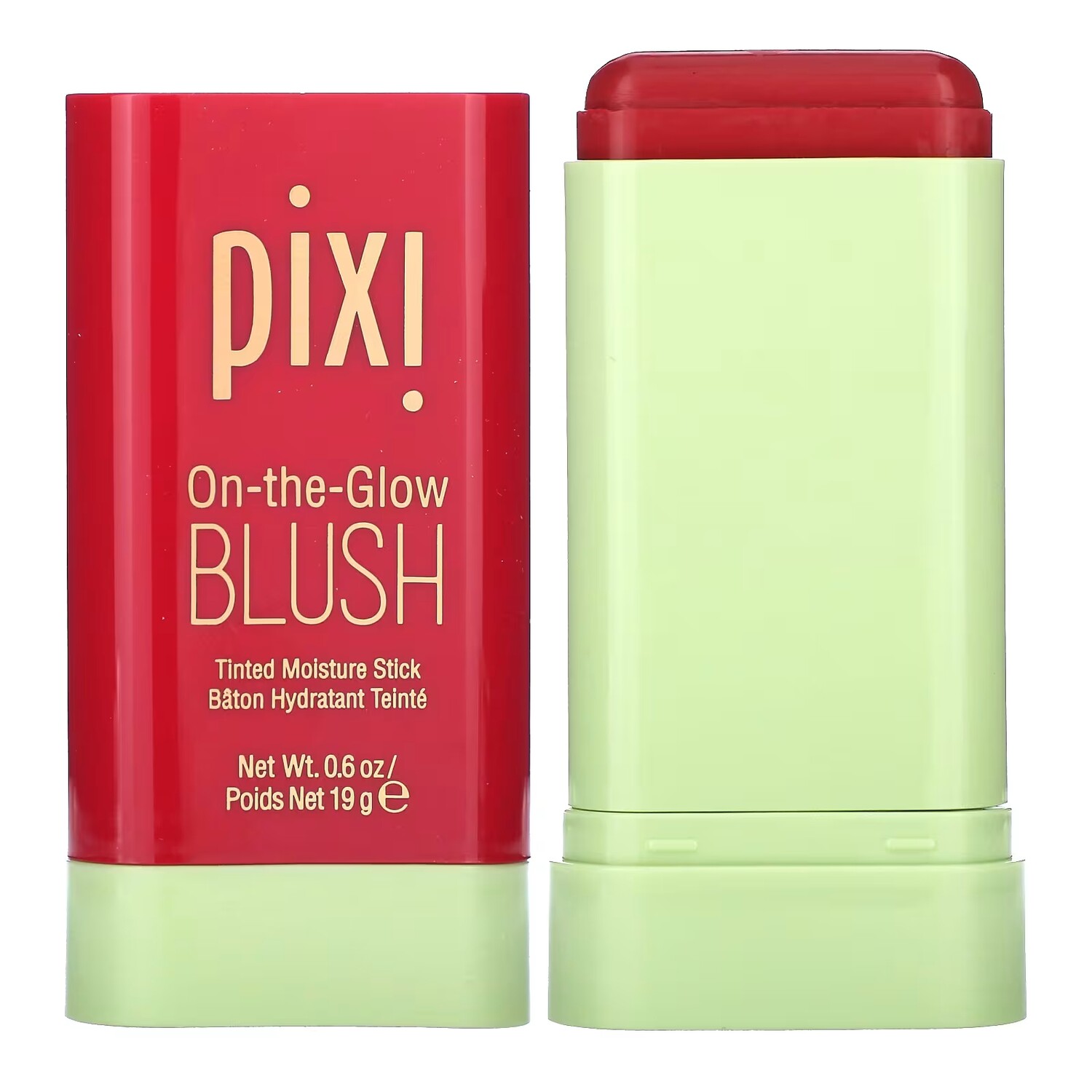 

Тонированный увлажняющий стик Pixi Beauty On-the-Glow Blush рубиновый, 19 г