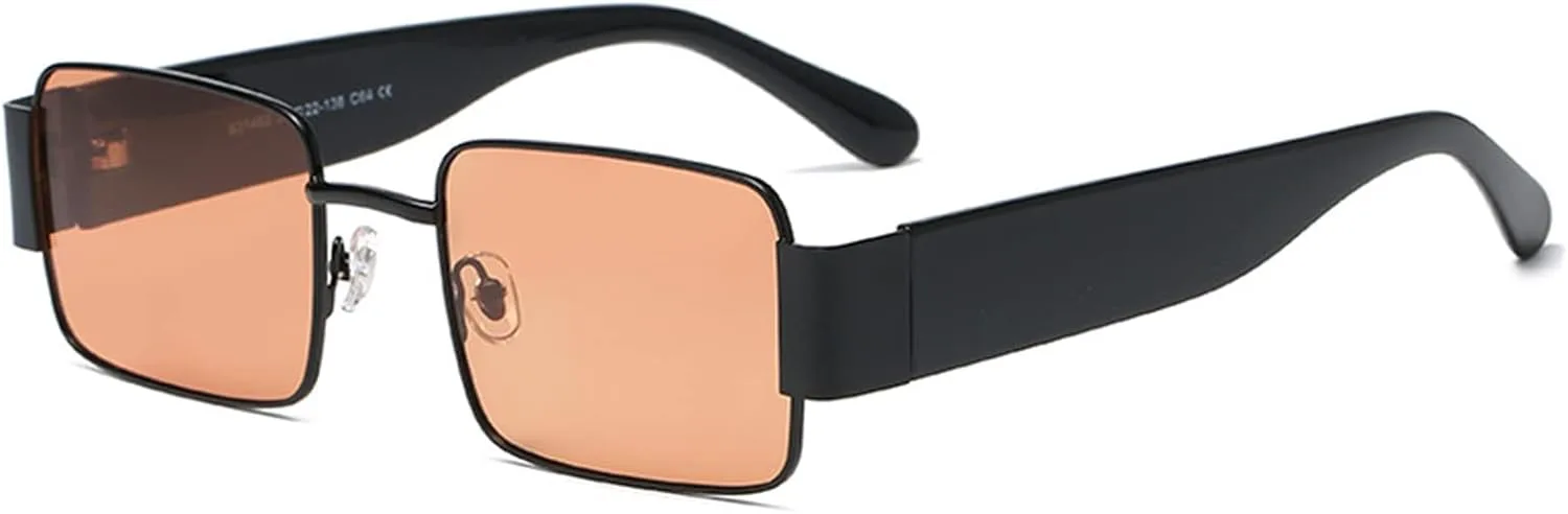 

Поляризованные солнцезащитные очки в стиле панк с металлическим корпусом, для мужчин и женщин, для уличной езды и вождения (Цвет: B, Размер: Средний) MTZJH, One Color