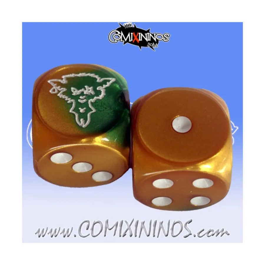 

Крысолюди d6 Набор №2 (2), Fantasy Football Miniatures - Dice Sets