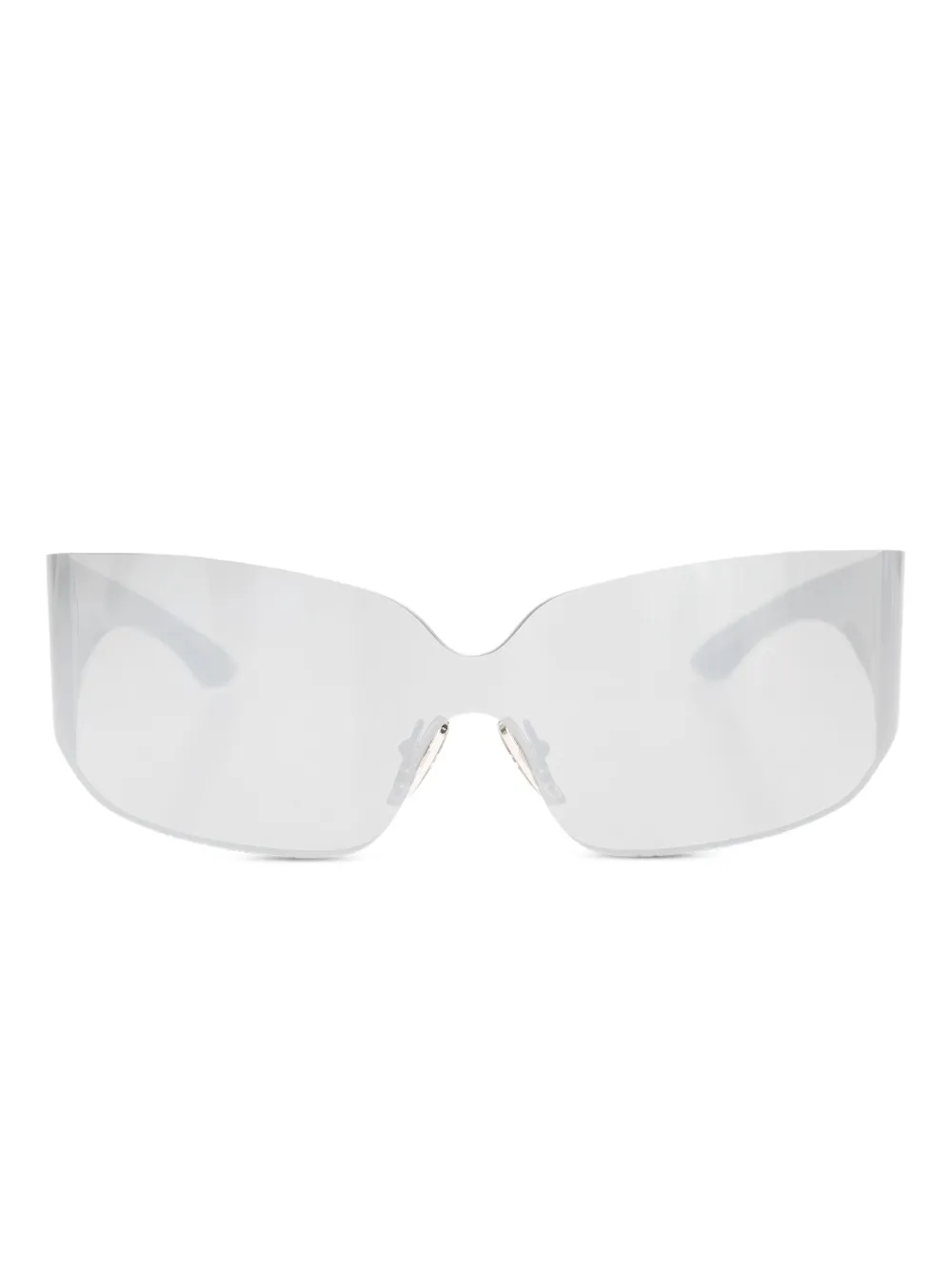 

Солнцезащитные очки в оправе 'кошачий глаз' Balenciaga Eyewear, серебяный