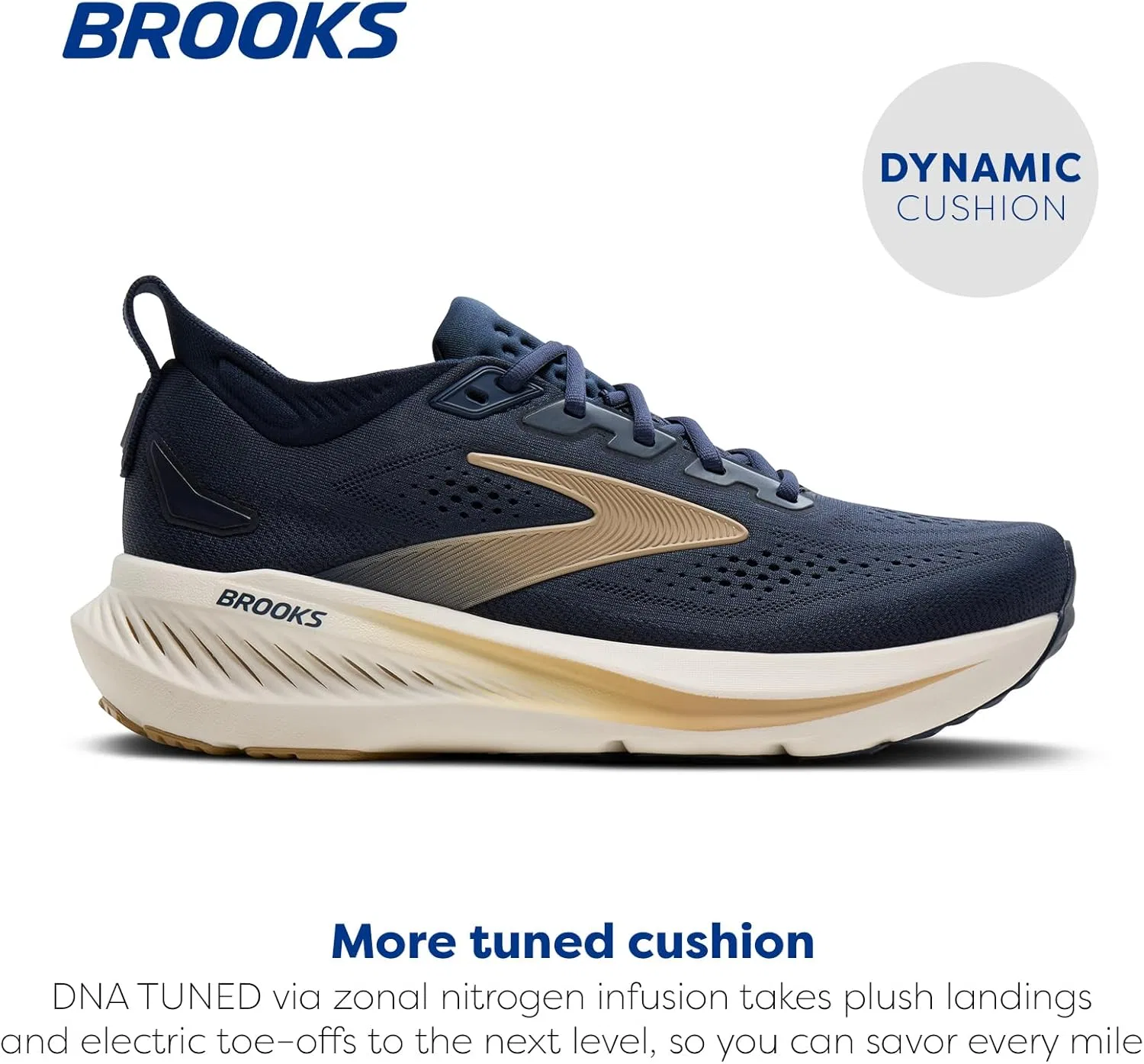 Мужские кроссовки Brooks Glycerin 23, Blue Spellbound Starfish — фото 2