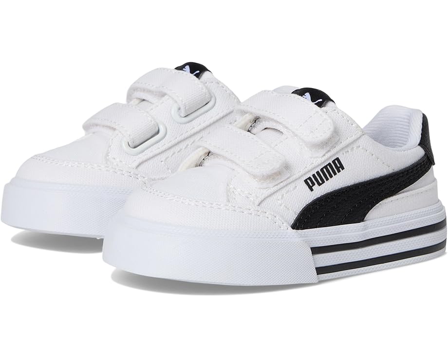 

Детские кроссовки PUMA Kids Court Classic Vulc Hook And Loop (для малышей и детей), White/Black