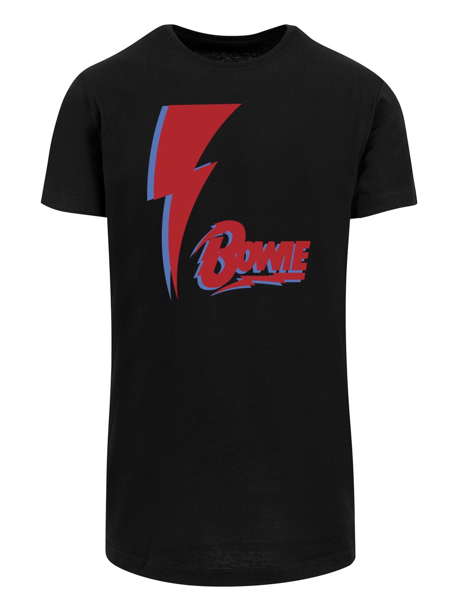 

Рубашка F4NT4STIC David Bowie Red Bolt, черный
