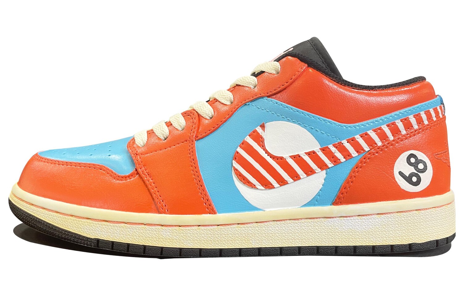 

Баскетбольные кроссовки Air 1 Vintage Men Low-Orange/Blue Jordan