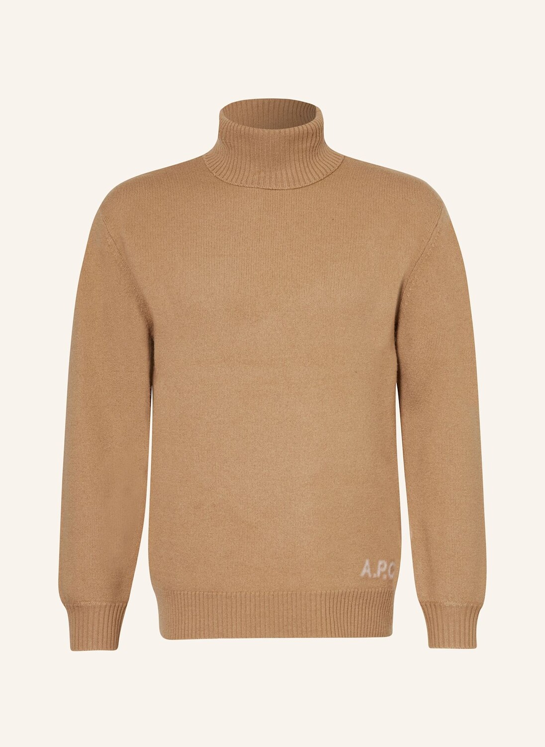 

Свитер с высоким воротником walter A.P.C., кэмел