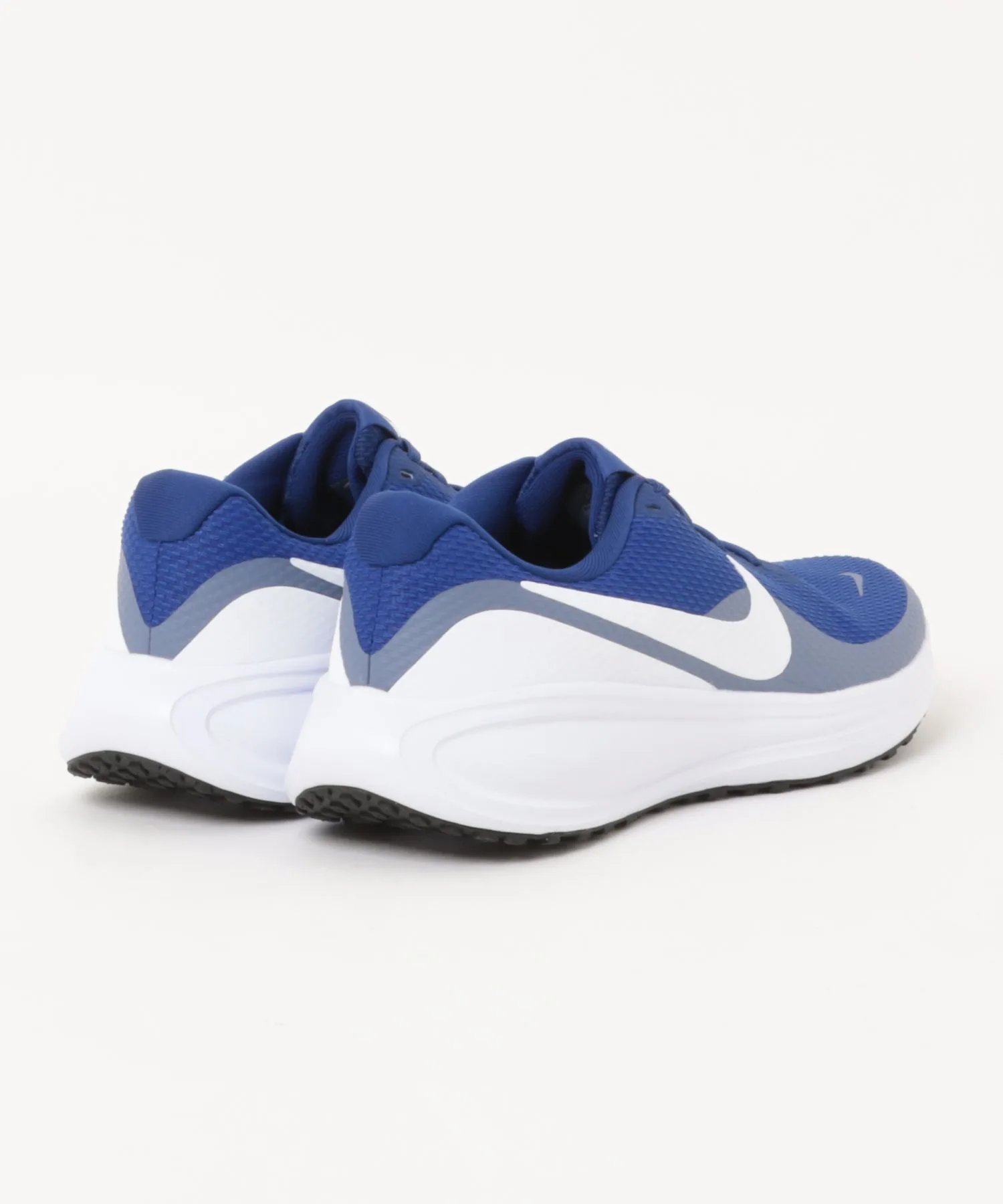 Мужские кроссовки для бега Nike Revolution 8 легкие темно-синие — фото 2