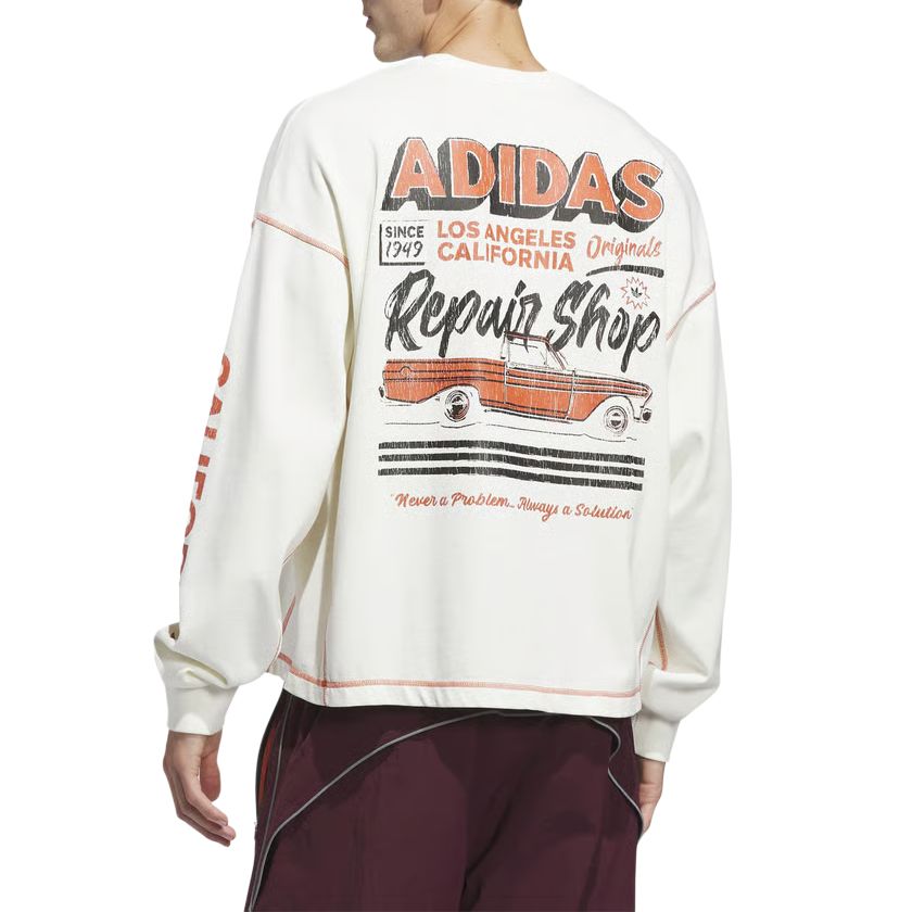 Футболка Los Angeles FW25 Wilshire unisex Adidas Originals, белый — фото 3