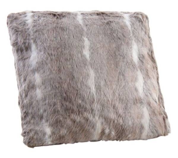 

Подушка Aubry Gaspard aus Webpelz 45 cm, 45x1x45 см, бежевый