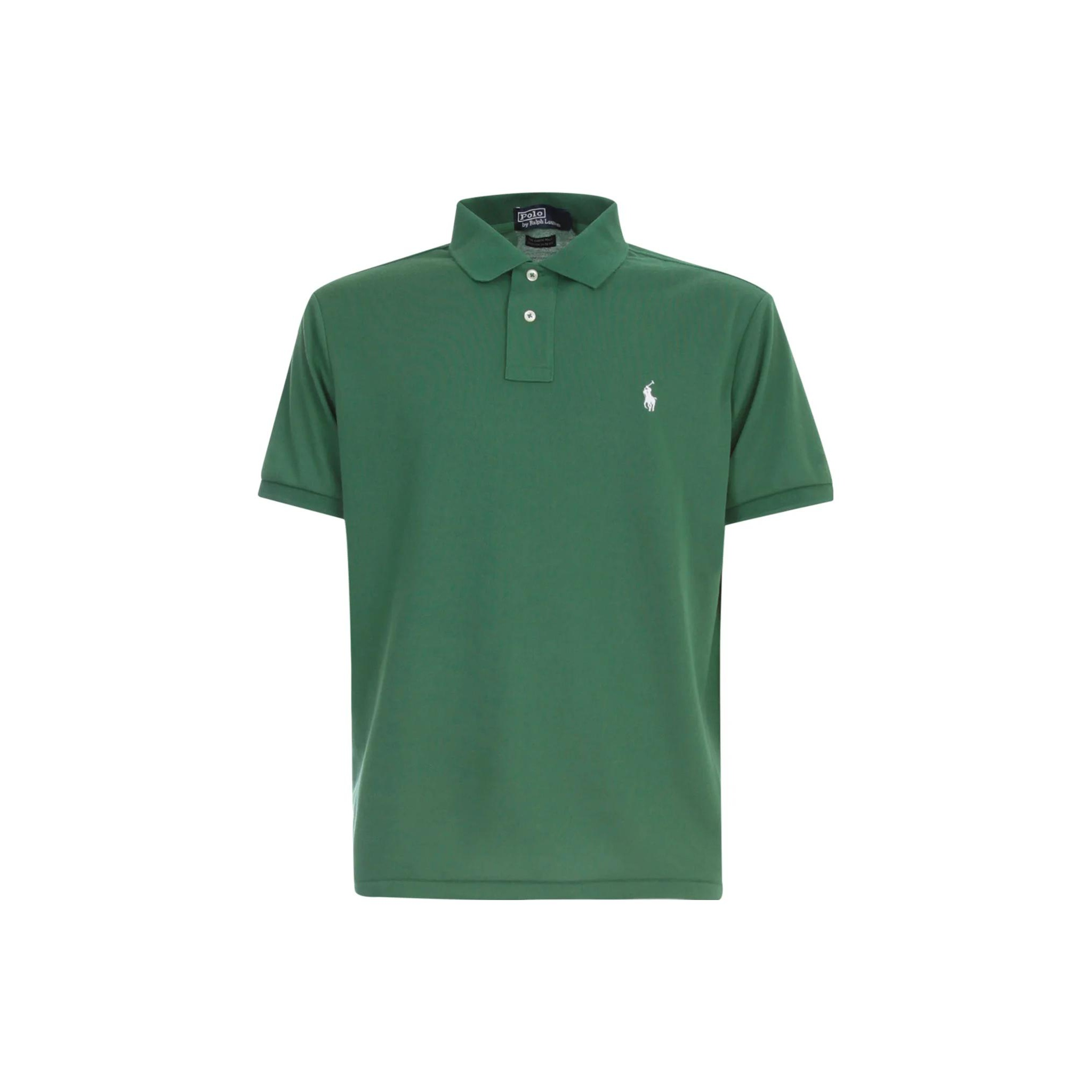 

Рубашка-поло с логотипом Polo Ralph Lauren, зеленый